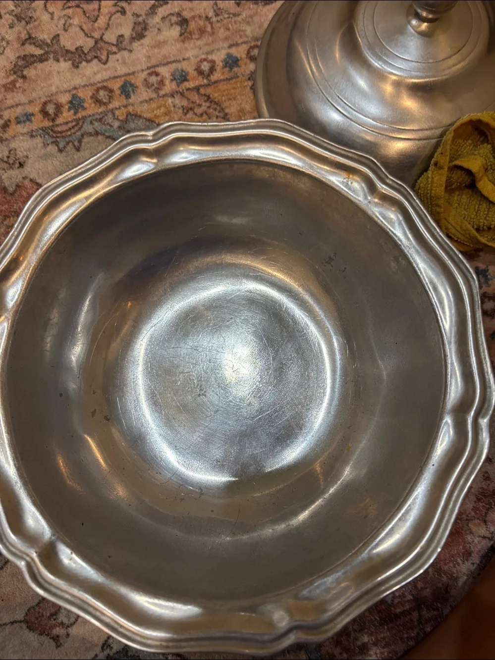 Wilton Columbia Covered Vintage Casserole Made in USA